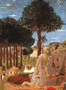 Piero della Francesca The Penance of St. Jerome oil painting on canvas